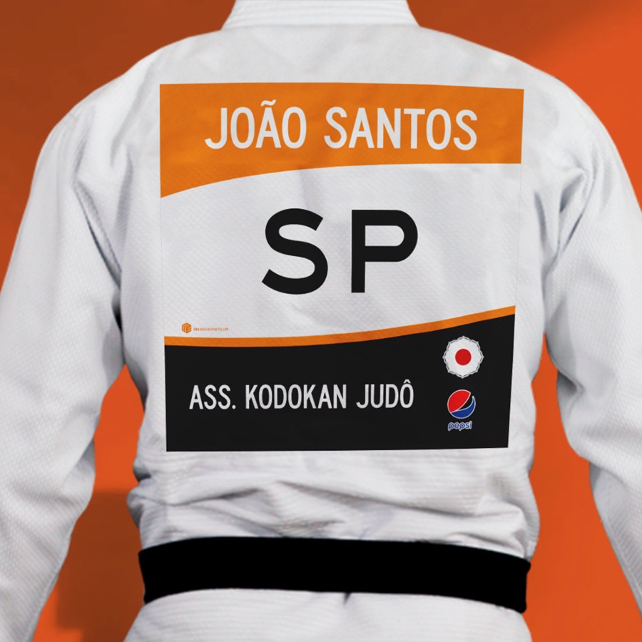 Backnumber Modelo Flow personalizado da Master Esportes